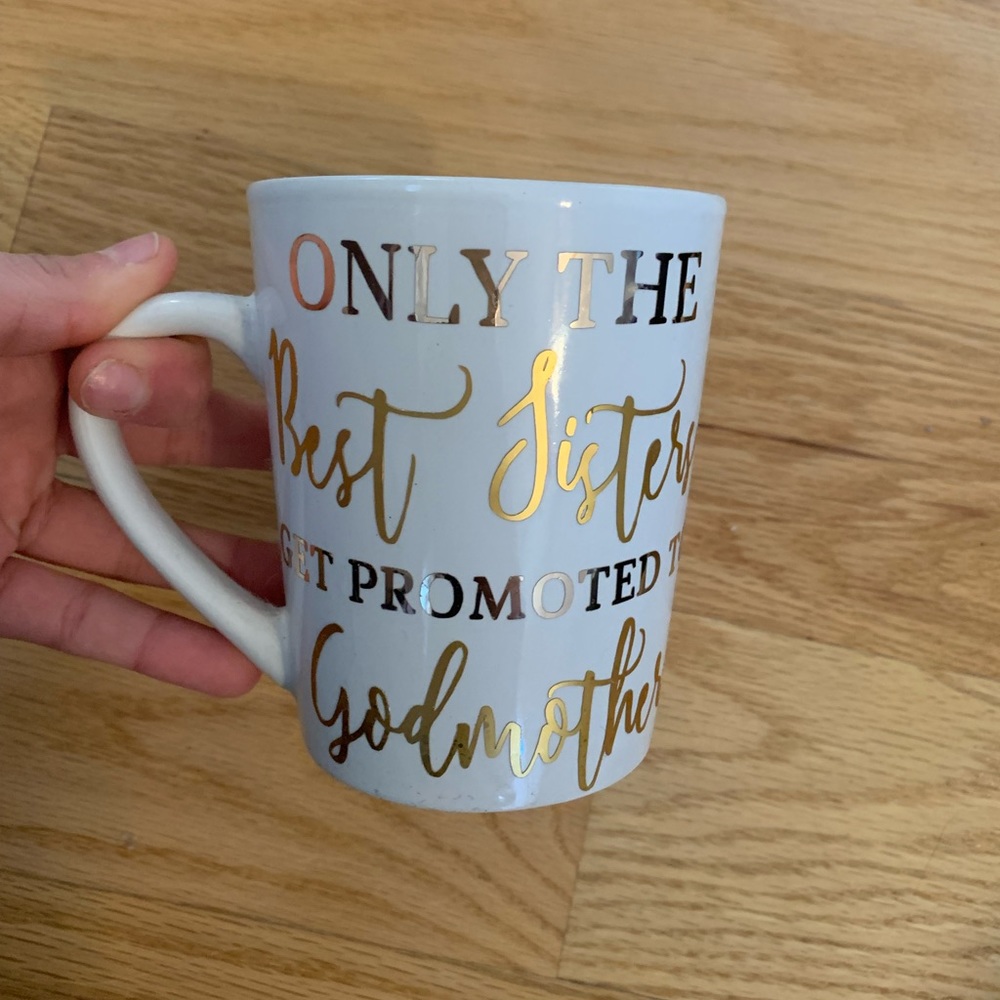 Godmother proposal for sister mug
